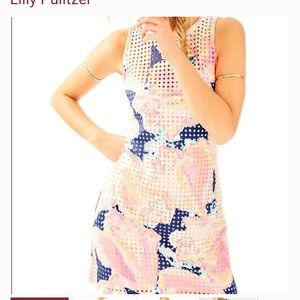 Lilly Pulitzer laser cut dress